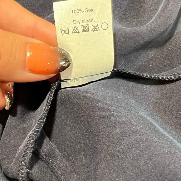 J. Crew Silk Open Back Short Sleeve Blouse size 14 - Picture 11 of 15